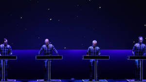 Kraftwerk's Trans-europe Concert Galaxy Wallpaper