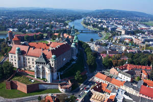 Krakow Poland Cityscape Wallpaper