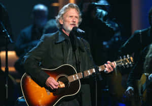 Kris Kristofferson Performing Live Wallpaper