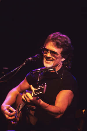 Kris Kristofferson Performing Live Wallpaper