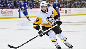 Kris Letang Professional Ice Hockey Player Wallpaper