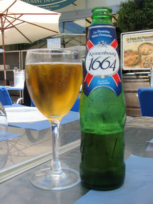 Kronenbourg In Wine Glass Wallpaper