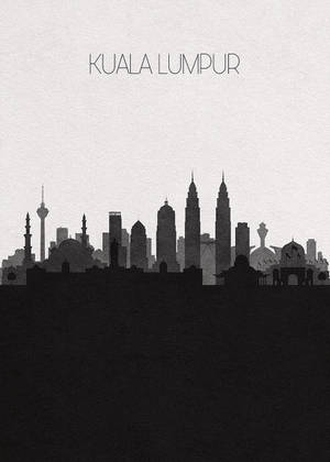 Kuala Lumpur Silhouette Wallpaper