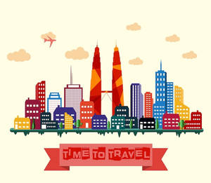 Kuala Lumpur Time To Travel Wallpaper