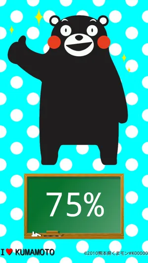 Kumamon Giving Approval Wallpaper