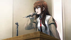 Kurisu Makise - The Brilliant Scientist Wallpaper