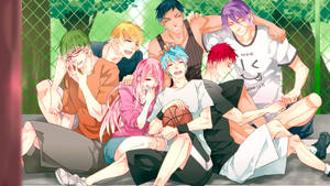 Kuroko No Basket Characters Having Fun Wallpaper