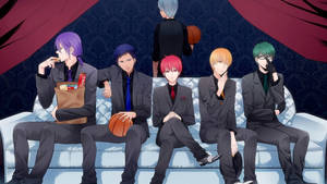 Kuroko No Basket Characters In Suits Wallpaper