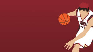 Kuroko No Basket Kagami Taiga Vector Art Wallpaper