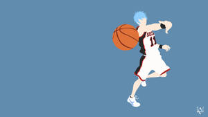 Kuroko Pass Minimalist Anime Wallpaper