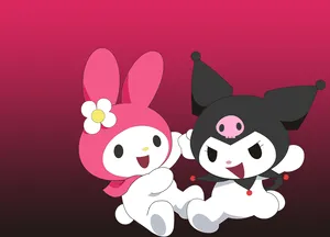 Kuromi And My Melody Desktop Wallpaper