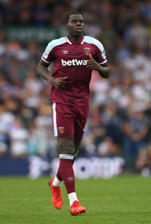 Kurt Zouma Burgundy West Ham Wallpaper