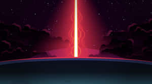 Kurzgesagt Laser Wallpaper