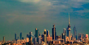 Kuwait City Skyline Wallpaper