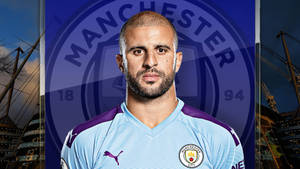 Kyle Walker Manchester City Profile Wallpaper