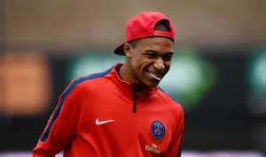 Kylian Mbappe Snapshot Wallpaper
