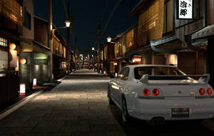 Kyoto Nissan Skyline Gtr R33 Wallpaper