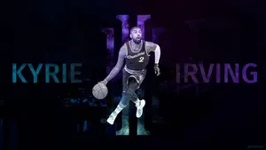 Kyrie Irving Looks Cool And Focused Before Taking On The Challenge Wallpaper