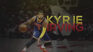 Kyrie Irving Rising To The Top Wallpaper
