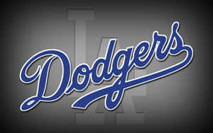 L A Dodgers Logo Design Wallpaper