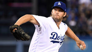 La Dodgers Pitcher Clayton Kershaw Wallpaper