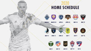 La Galaxy Home Schedule 2020 Wallpaper