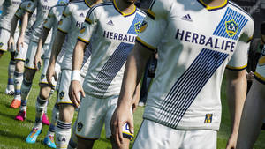 La Galaxy Soccer Team Players Wallpaper