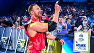 La Knight Entrance 2022 Wwe Smackdown Wallpaper