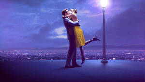 La La Land Kissing Hd Wallpaper