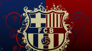 La Liga Barcelona Abstract Art Wallpaper