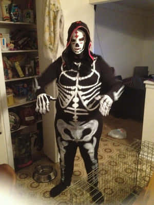 La Parka Costume Pose Wallpaper