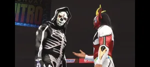 La Parka Wrestling Showdown Wallpaper