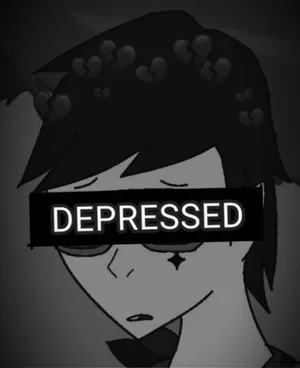 Labeled Depressed Pfp Wallpaper