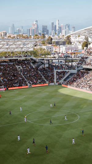 Lafc Football Stadium Phone Wallpaper