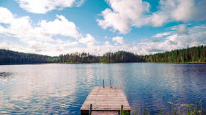 Lake At Central Ostrobothnia Finland Wallpaper