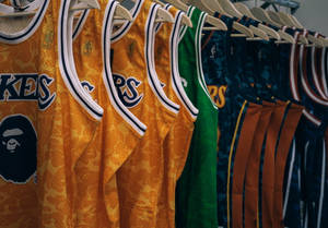 Lakers Jersey Clothes Wallpaper