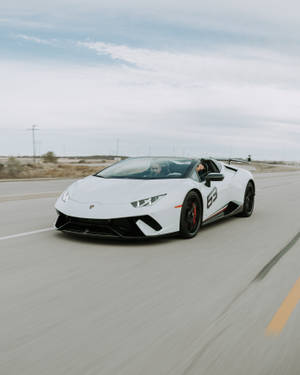 Lamborghini Huracan Sports Car Wallpaper