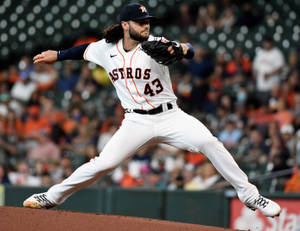 Lance Mccullers Jump Throw Wallpaper