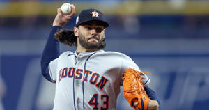 Lance Mccullers Throwing Ball Wallpaper