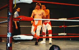 Lance Storm In Action Against Eddie Guerrero Wallpaper