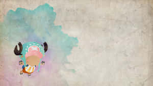 Landscape Blue Pink One Piece Chopper Wallpaper