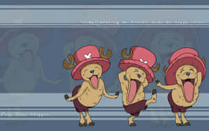 Landscape Funny Faces One Piece Chopper Wallpaper