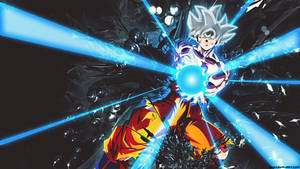 Landscape Goku Ultra Instinct Wallpaper