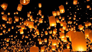 Lantern Festival Hd Lights Wallpaper