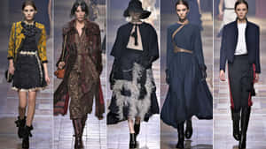 Lanvin Creations Collage Wallpaper