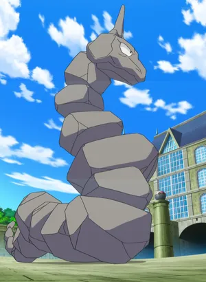 Large Onix In Front Of House Wallpaper