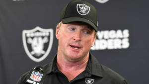 Las Vegas Raiders Jon Gruden Wallpaper