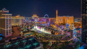 Las Vegas Skyline Iphone Screen Wallpaper