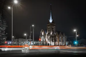 Latvia Daugavpils Architecture Wallpaper