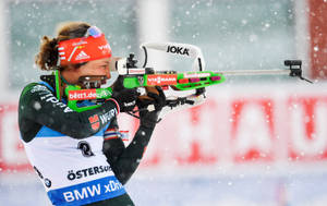 Laura Dahlmeier Ibu World Biathlon Championships Wallpaper